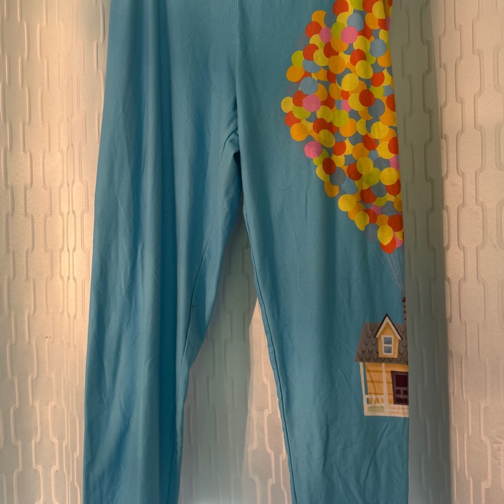 Women’s Disney Up Themed Leggings- Size L - Picture 4 of 5